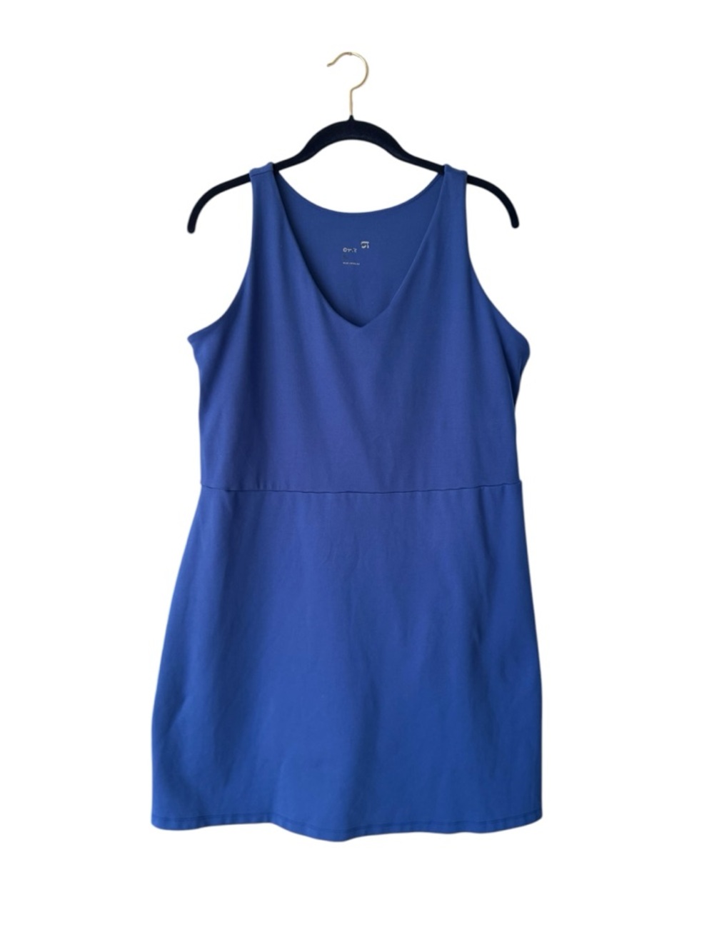 GAP FiT Sleeveless Scoop Neck Blue Active Sport Tennis Dress Size XL Athletic
